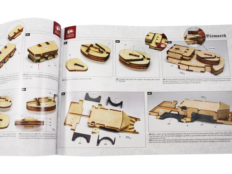 AMATI Bismarck 1939 1:200 kit