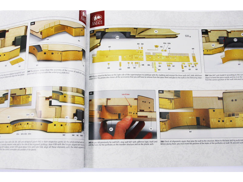 AMATI Bismarck 1939 1:200 kit