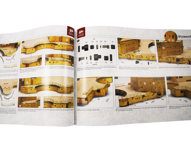 AMATI Bismarck 1939 1:200 kit