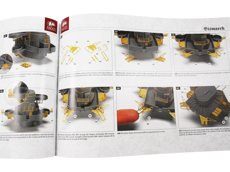 AMATI Bismarck 1939 1:200 kit