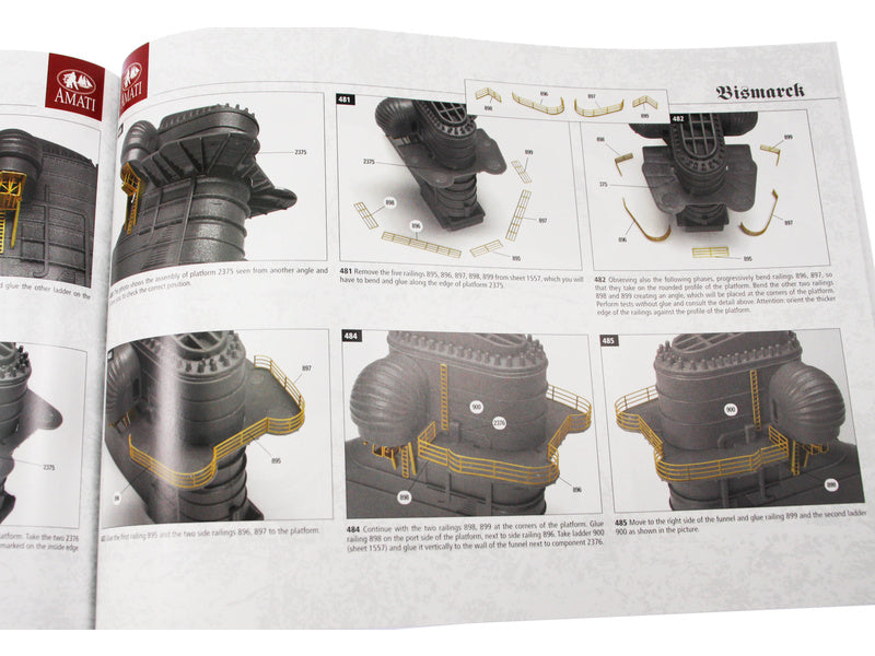 AMATI Bismarck 1939 1:200 kit