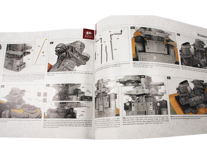 AMATI Bismarck 1939 1:200 kit