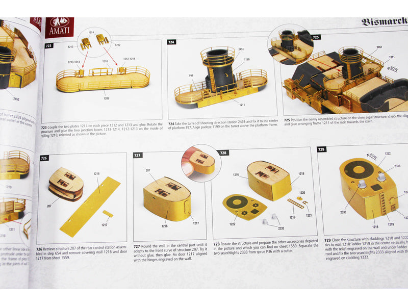 AMATI Bismarck 1939 1:200 kit