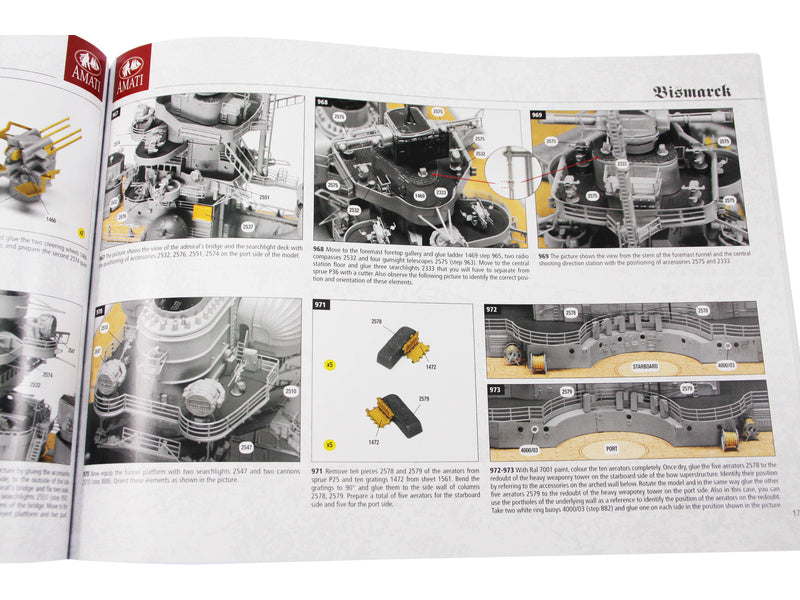 AMATI Bismarck 1939 1:200 kit