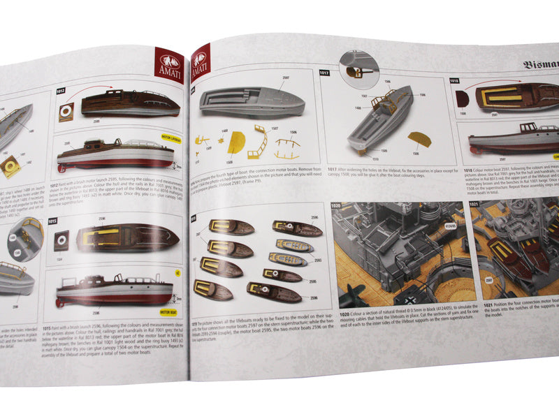 AMATI Bismarck 1939 1:200 kit
