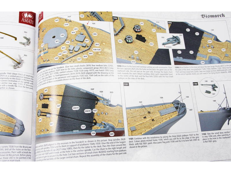 AMATI Bismarck 1939 1:200 kit