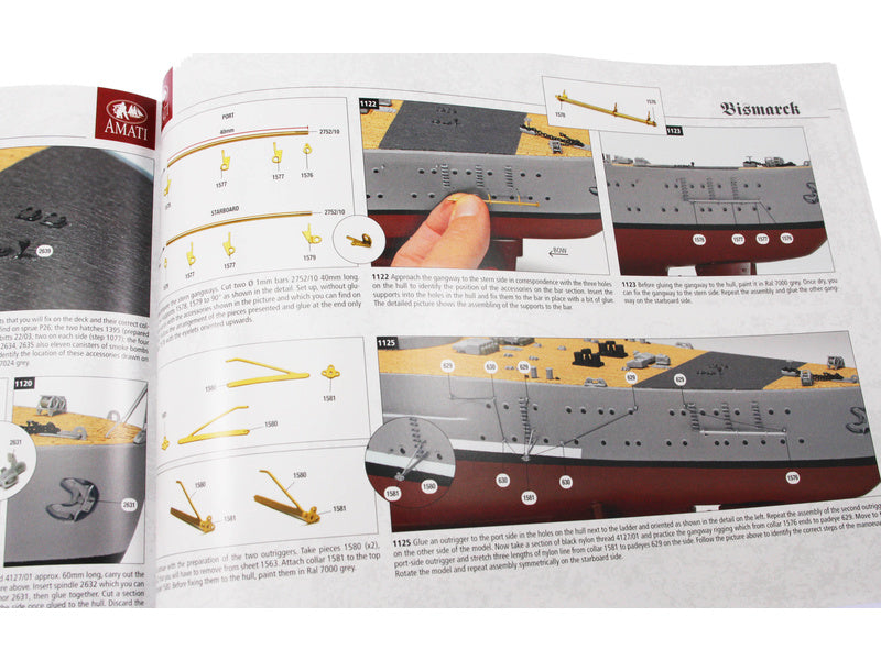AMATI Bismarck 1939 1:200 kit