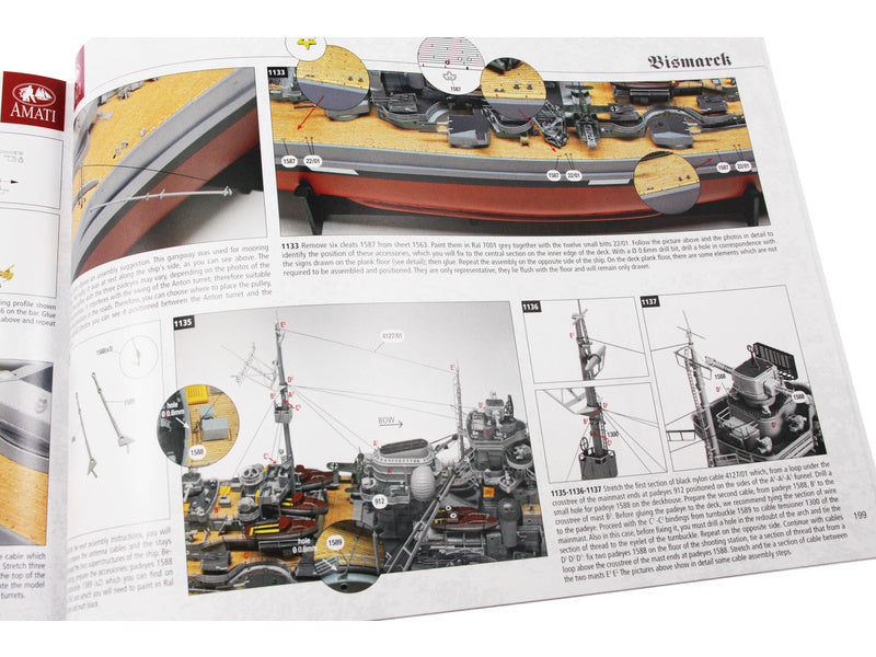AMATI Bismarck 1939 1:200 kit