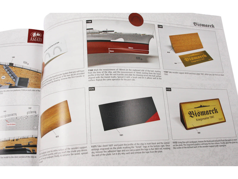 AMATI Bismarck 1939 1:200 kit