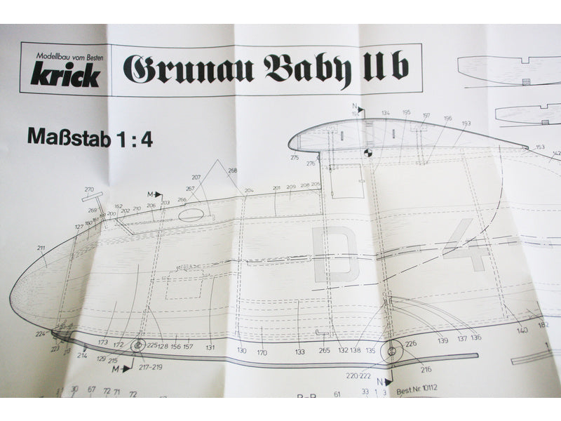 Krick Grunau Baby 1:4 kit