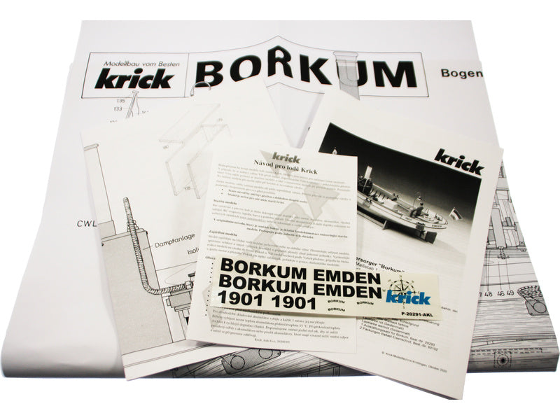Krick Borkum kit bez parního stroje
