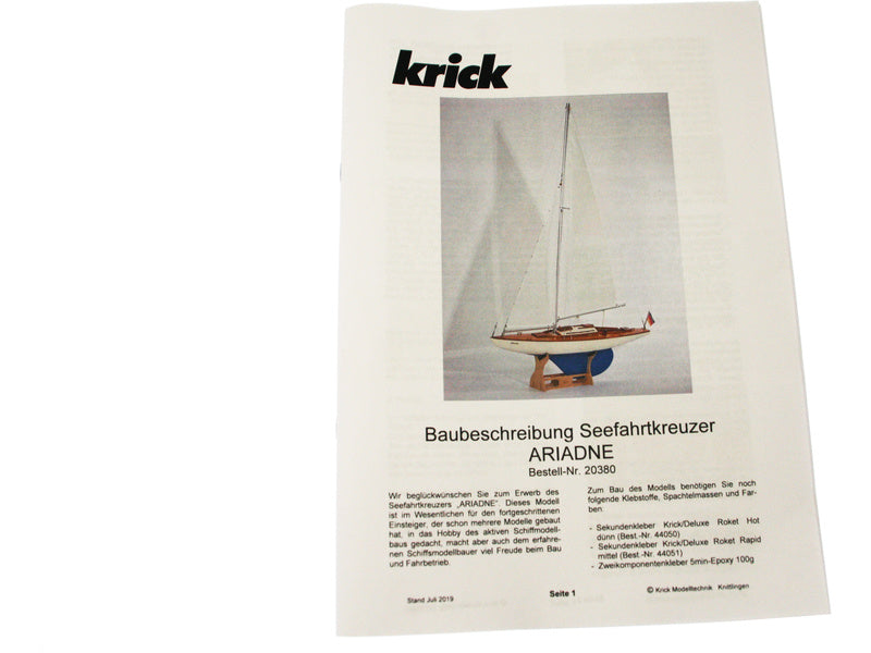 Krick Ariadne plachetnice kit