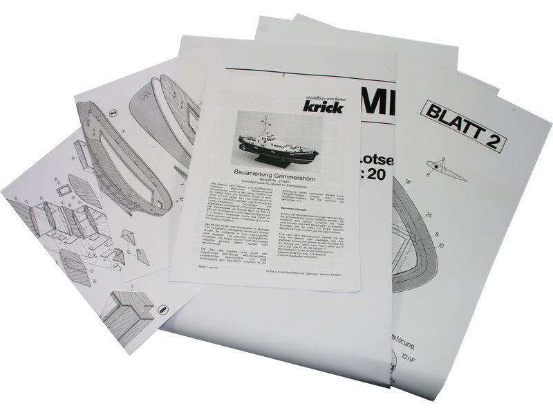 Krick Přístavní remorkér Grimmershörn kit