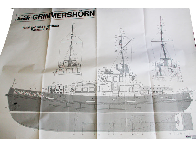 Krick Přístavní remorkér Grimmershörn kit