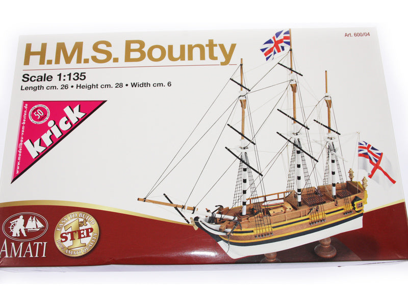 AMATI H.M.S. Bounty 1:135 First step kit