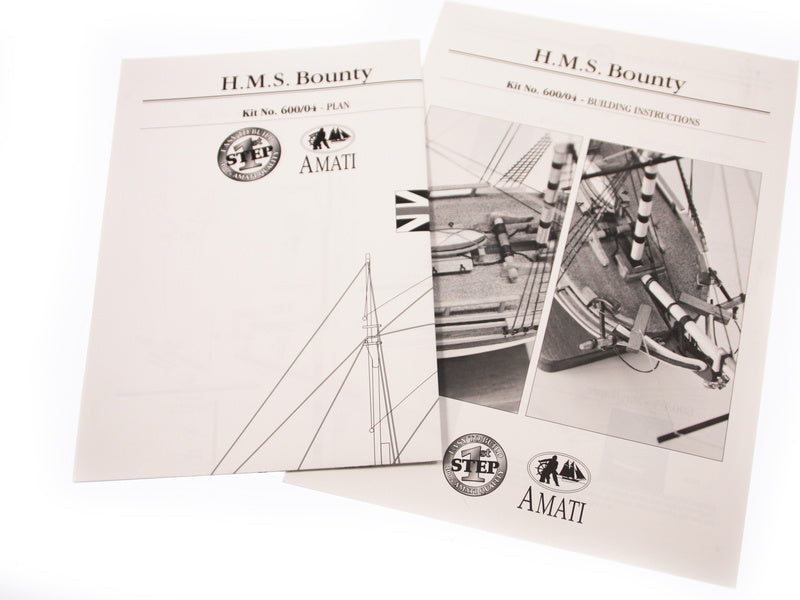 AMATI H.M.S. Bounty 1:135 First step kit