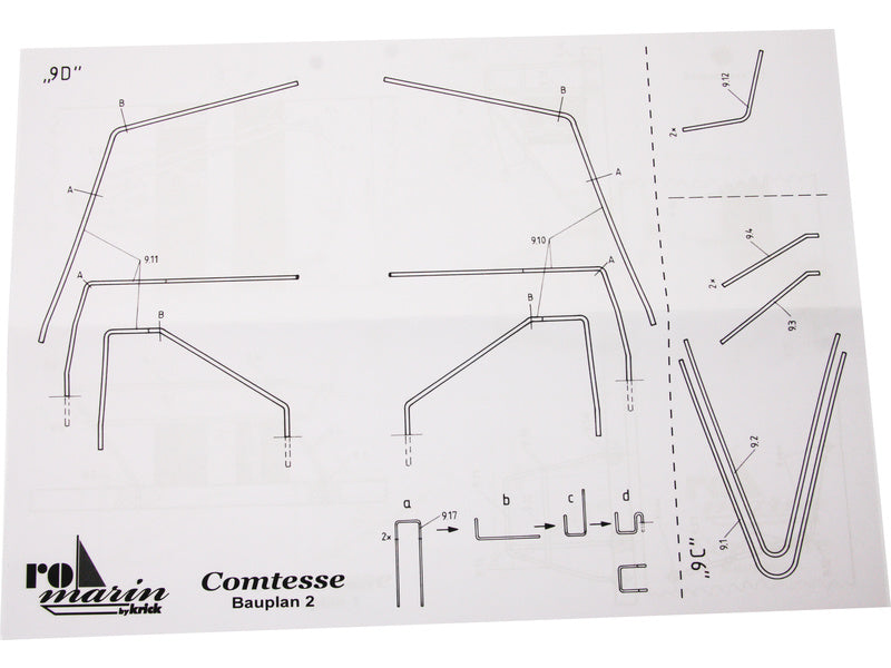 ROMARIN Comtesse plachetnice kit