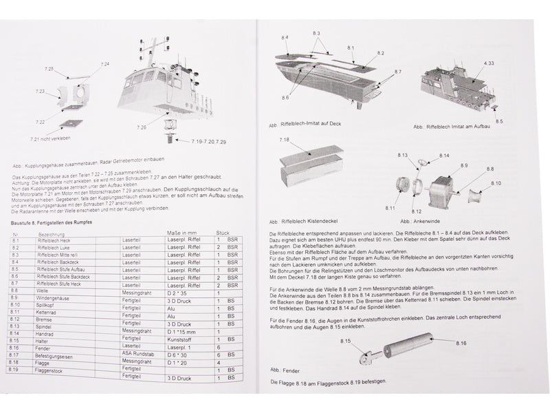 ROMARIN Hasičská loď FLB-1 kit