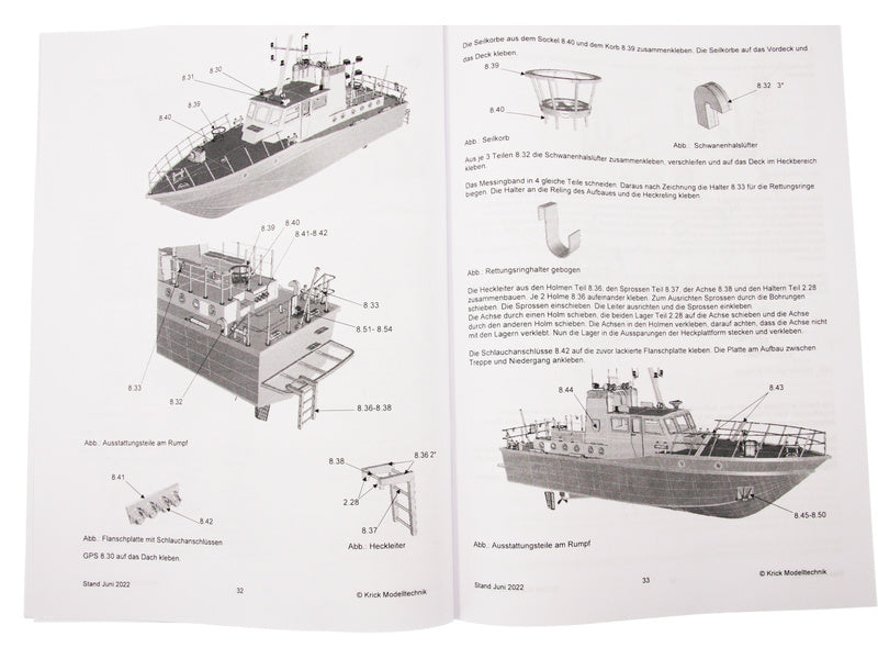 ROMARIN Hasičská loď FLB-1 kit