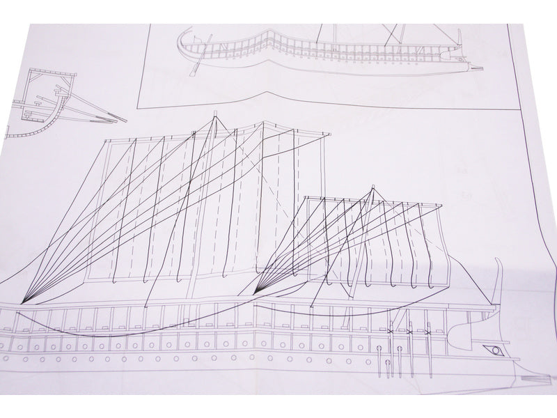 Dušek Řecká triréma 480 př.n.l 1:72 kit