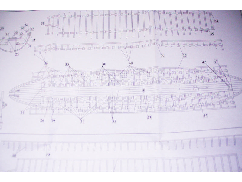 Dušek Řecká triréma 480 př.n.l 1:72 kit
