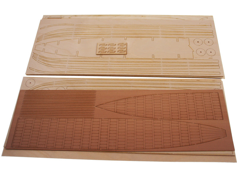 Dušek Vikingská prodloužená loď 1060 1:35 kit