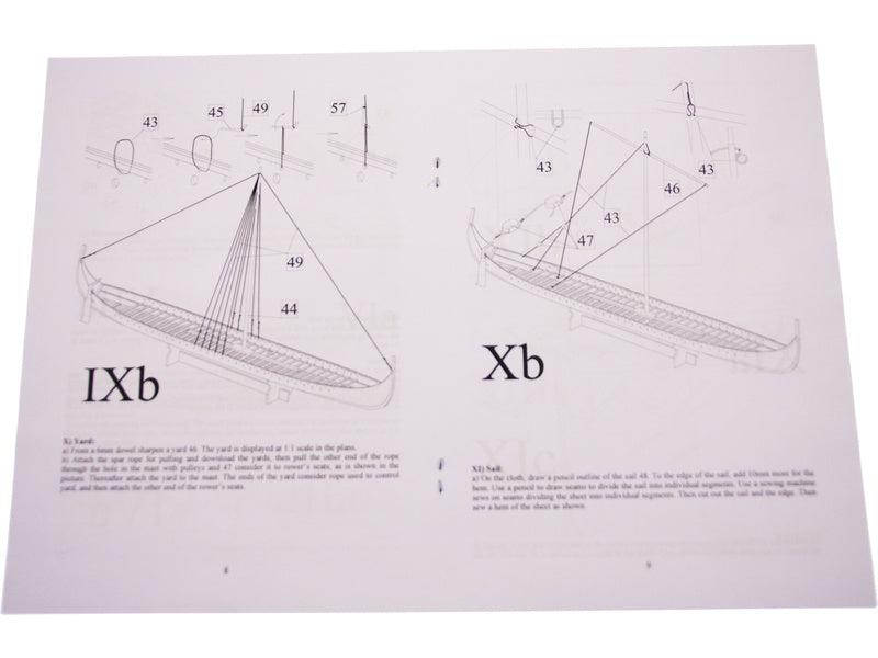 Dušek Vikingská prodloužená loď 1060 1:35 kit