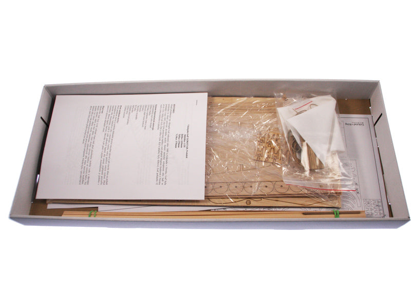 Dušek Vikingská loď Gokstad 1:35 kit