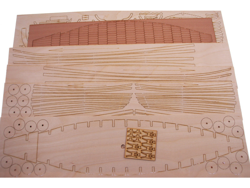 Dušek Vikingská loď Gokstad 1:35 kit