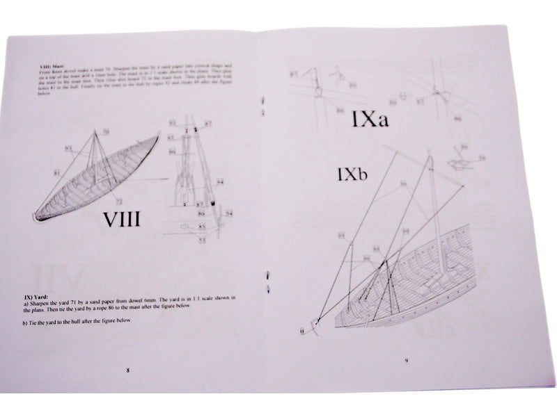 Dušek Vikingská loď Gokstad 1:35 kit