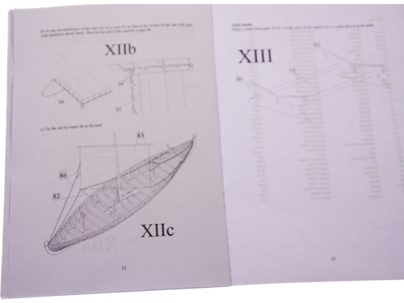 Dušek Vikingská loď Gokstad 1:35 kit
