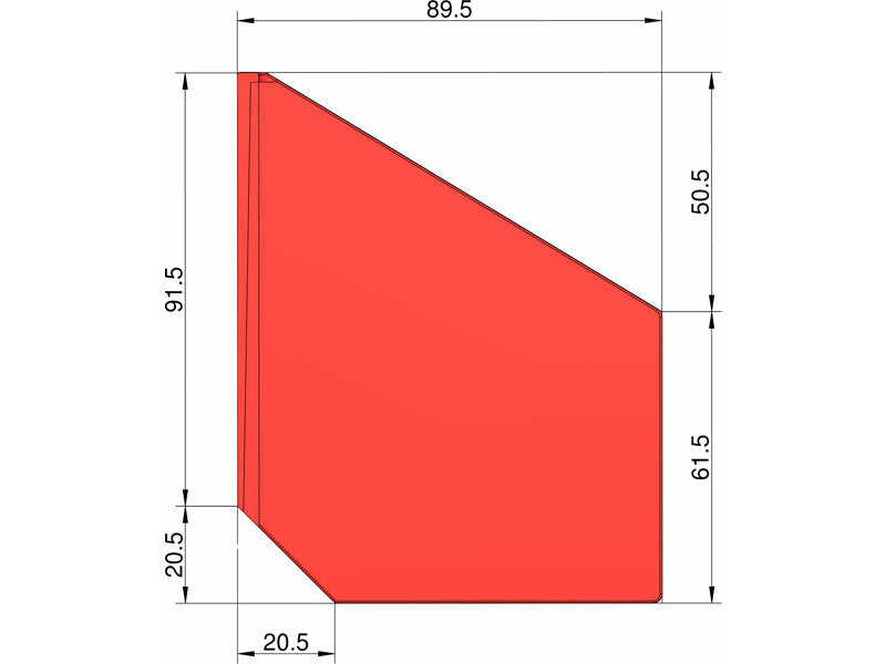 Klima stabilizátor typ šipka červený