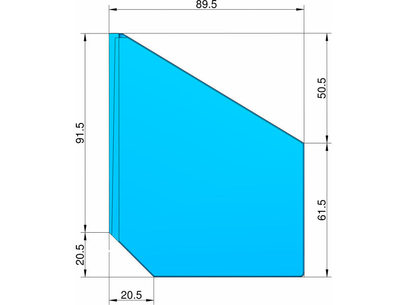 Klima stabilizátor typ šipka modrý