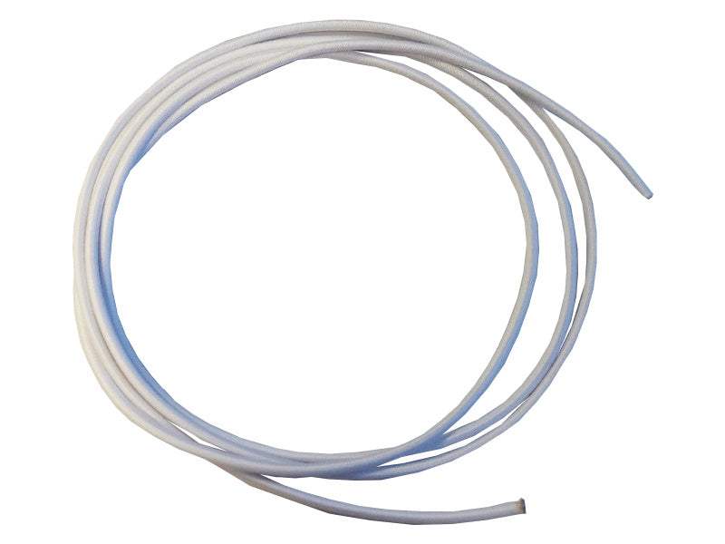 Klima šňůra elastická pr. 3mm 1.5m bílá