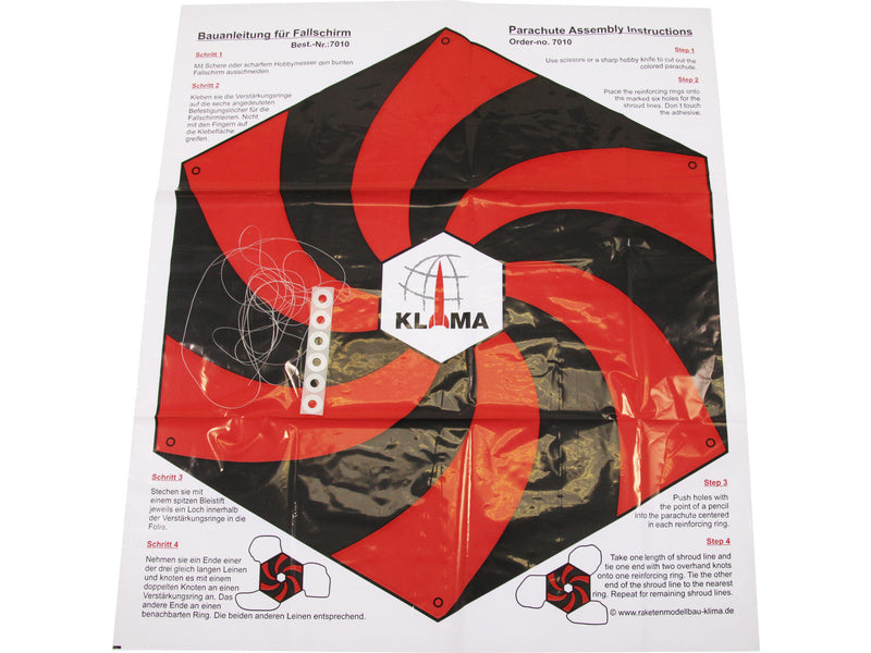 Klima padák k sestavení pr. 40cm
