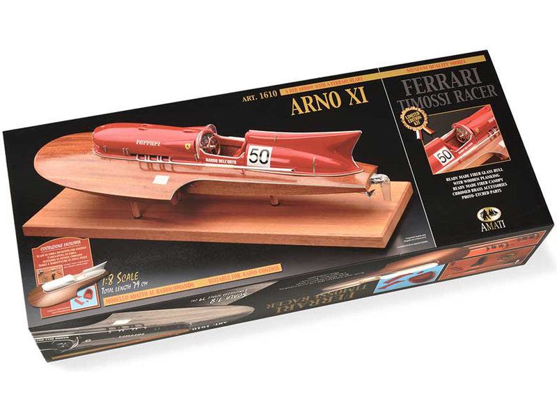 AMATI Arno XI Racer závodní člun 1960 1:8 kit