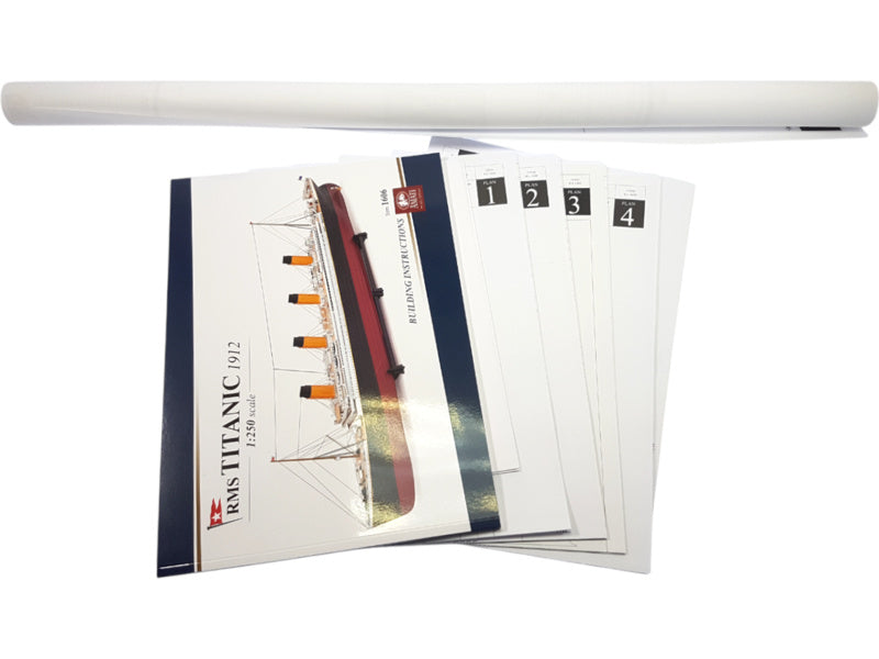 AMATI R.M.S. Titanic 1:250 kit (verze 2025)