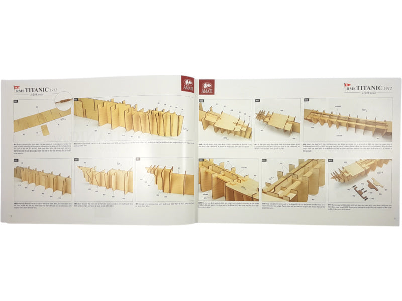 AMATI R.M.S. Titanic 1:250 kit (verze 2025)