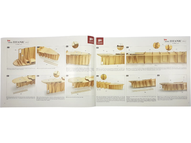 AMATI R.M.S. Titanic 1:250 kit (verze 2025)