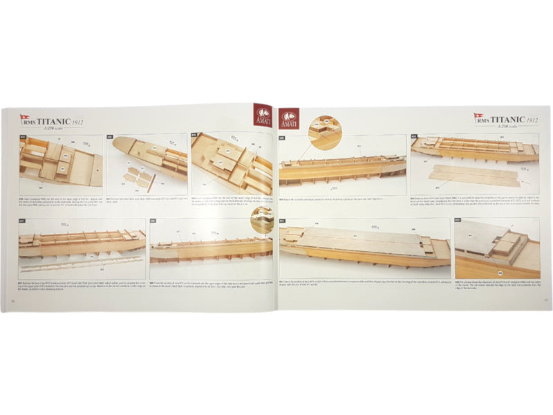 AMATI R.M.S. Titanic 1:250 kit (verze 2025)