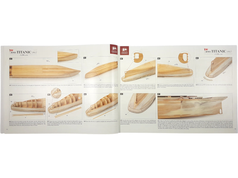 AMATI R.M.S. Titanic 1:250 kit (verze 2025)