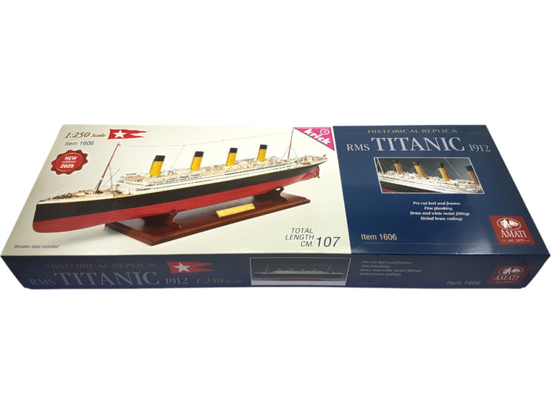 AMATI R.M.S. Titanic 1:250 kit (verze 2025)