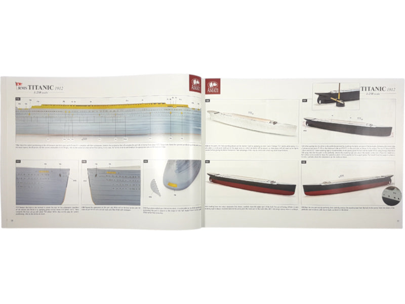 AMATI R.M.S. Titanic 1:250 kit (verze 2025)