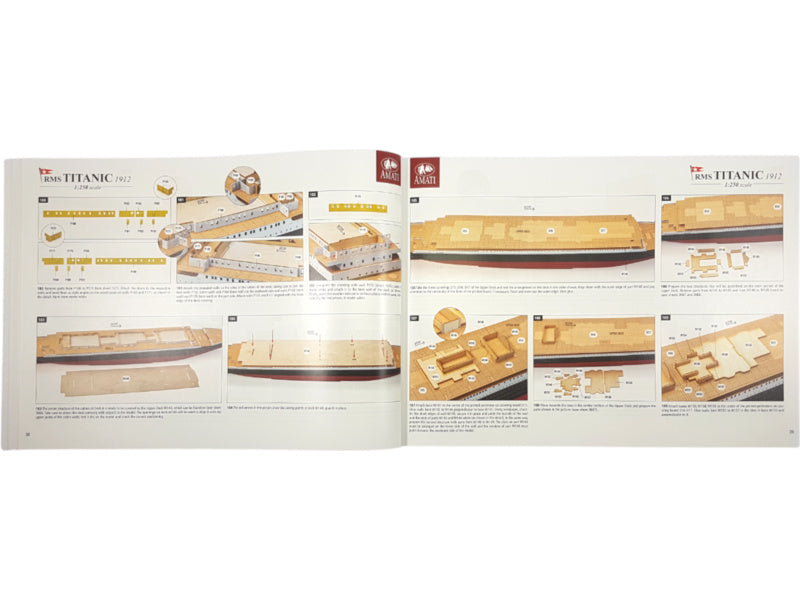 AMATI R.M.S. Titanic 1:250 kit (verze 2025)