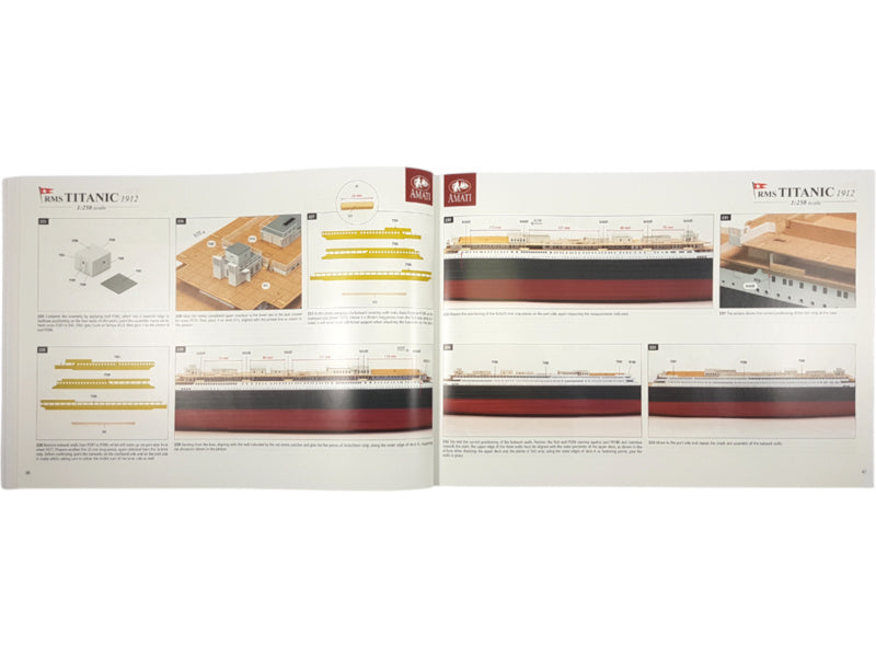AMATI R.M.S. Titanic 1:250 kit (verze 2025)