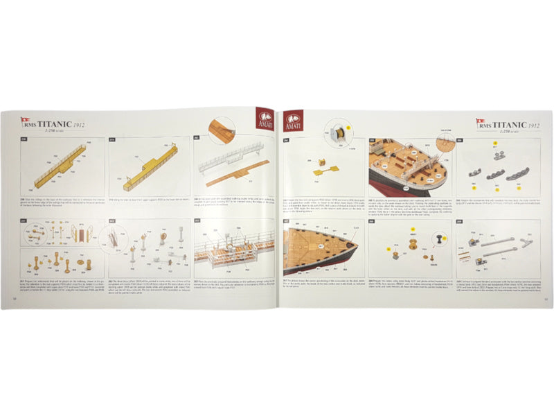 AMATI R.M.S. Titanic 1:250 kit (verze 2025)