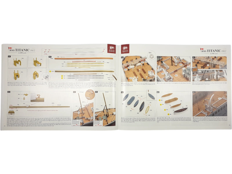 AMATI R.M.S. Titanic 1:250 kit (verze 2025)
