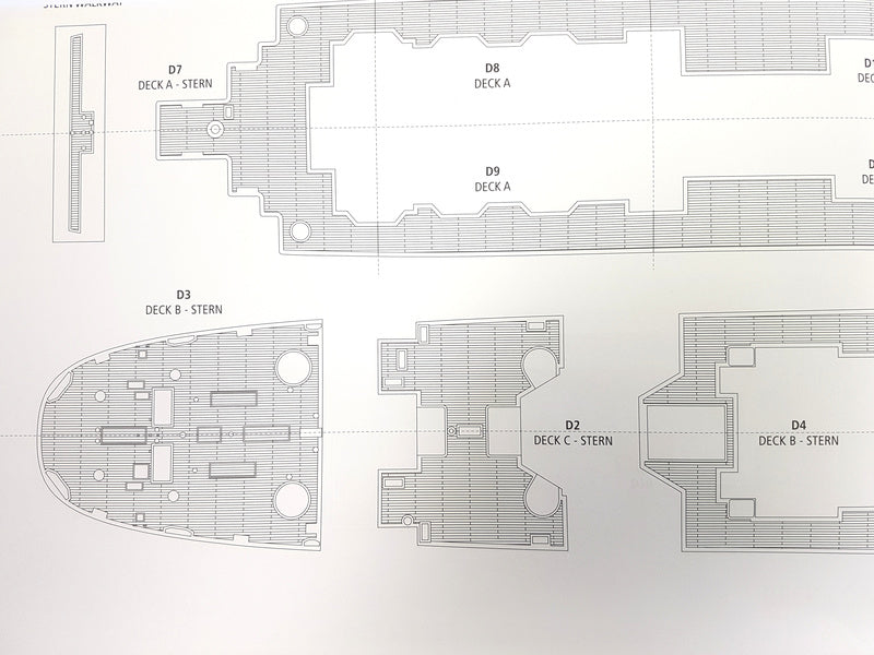 AMATI R.M.S. Titanic 1:250 kit (verze 2025)