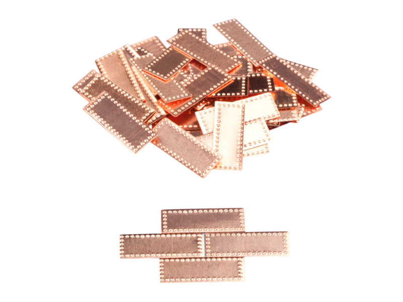 Krick Měděné desky 6x17mm 1:72 (100)