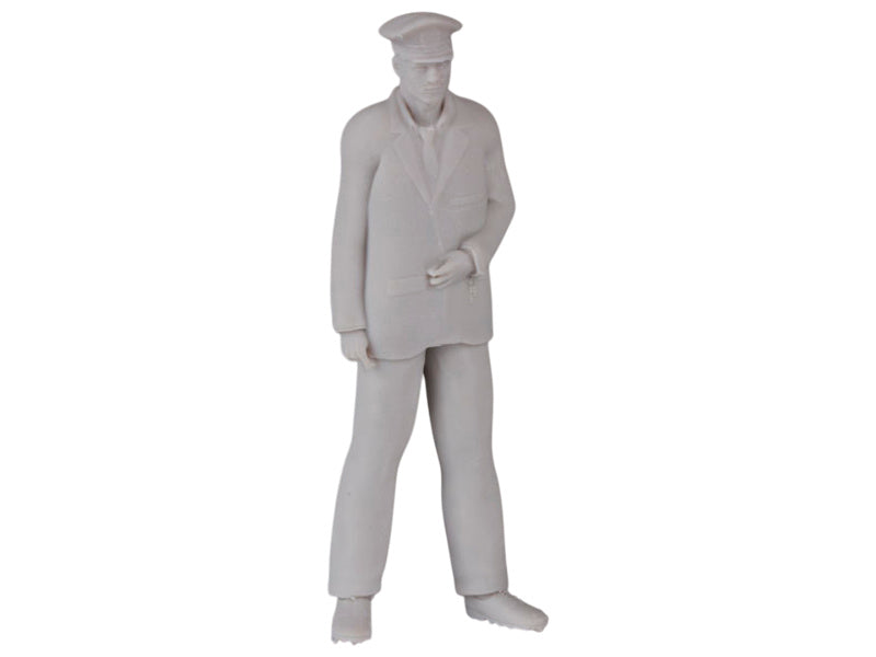 Krick Figurka stojící kapitán 1:25 nenabarvená